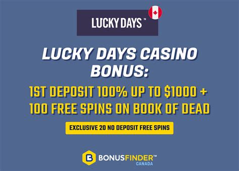 Casino days bonus